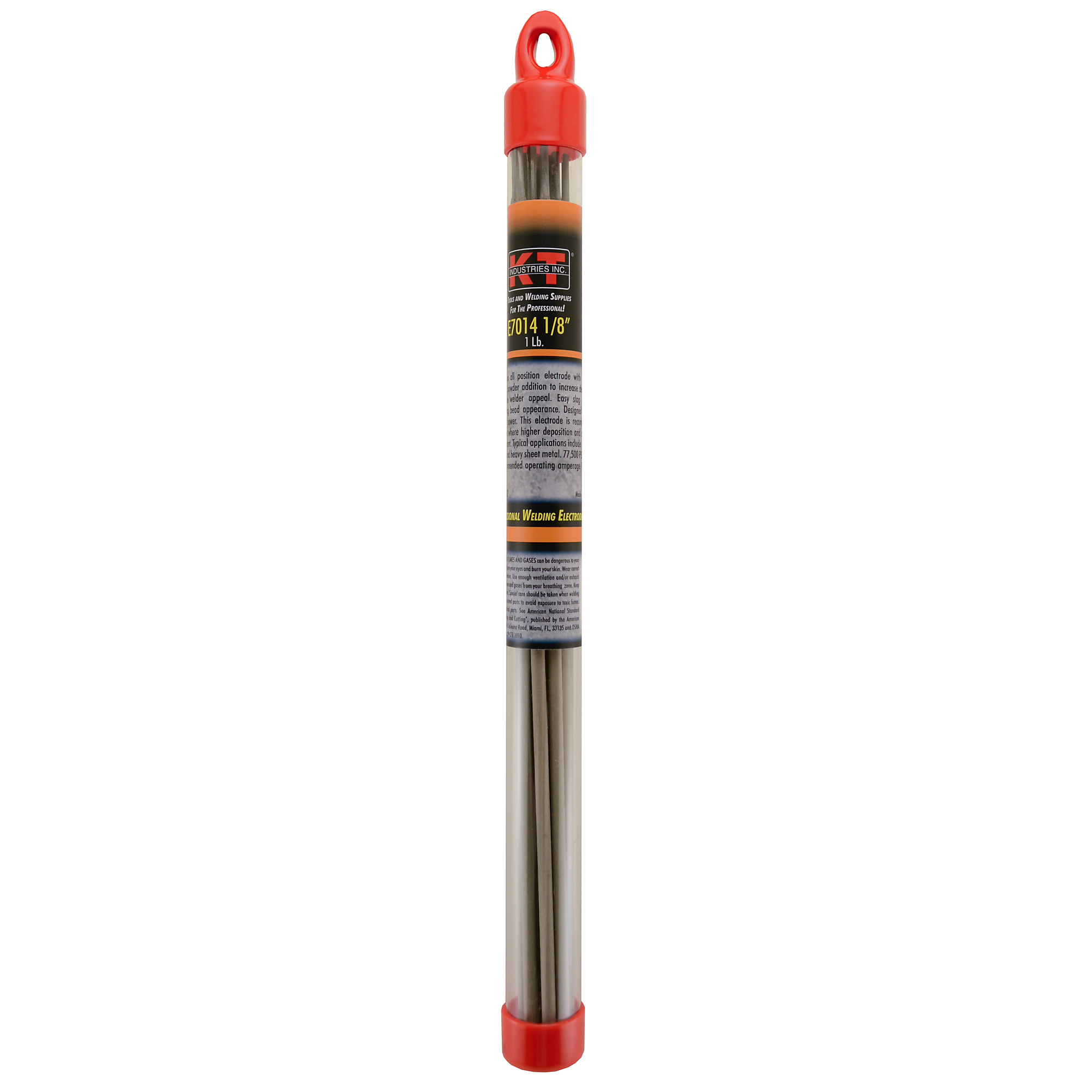 K-T Industries 7014 Welding Electrode — 1 Lb., 1/8in. Diameter, Model# 1-1422